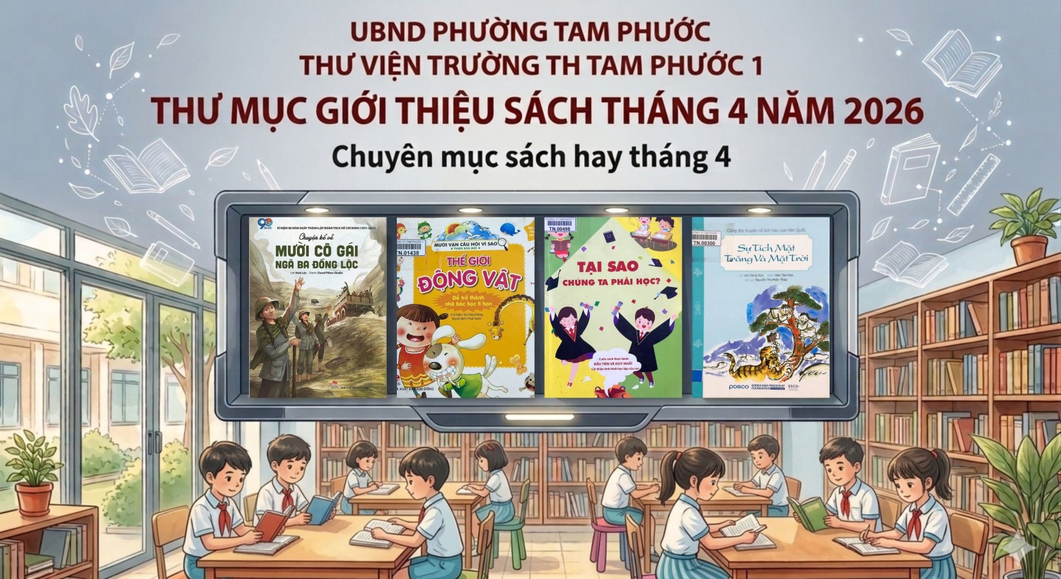 THƯ MỤC SÁCH THÁNG 4/2026