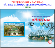 TÀI LIỆU GDĐP LỚP 3 (Tỉnh Đồng Nai)