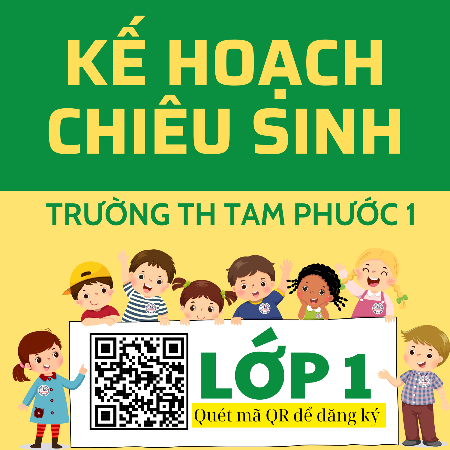 Chiêu sinh lớp 1